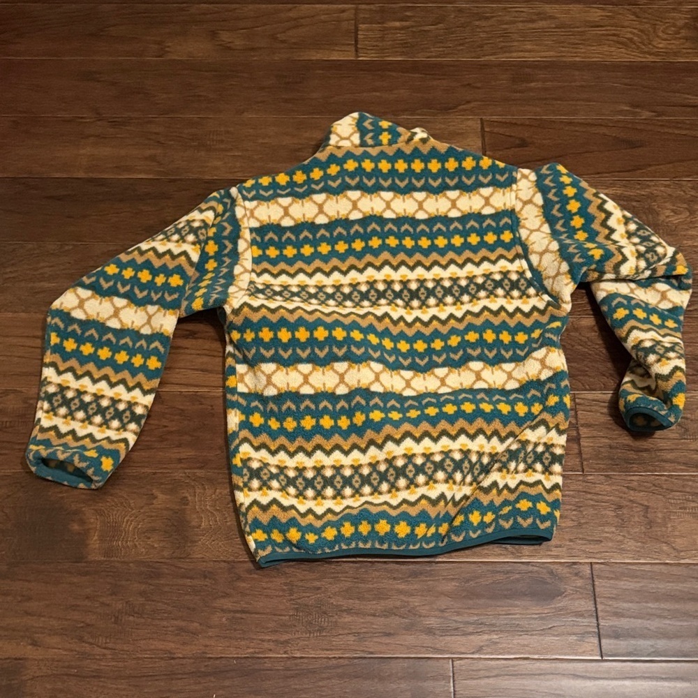 Patagonia Synchilla Snap-T Fleece Pullover Cliff Arbor Green XS - Picture 5 of 5